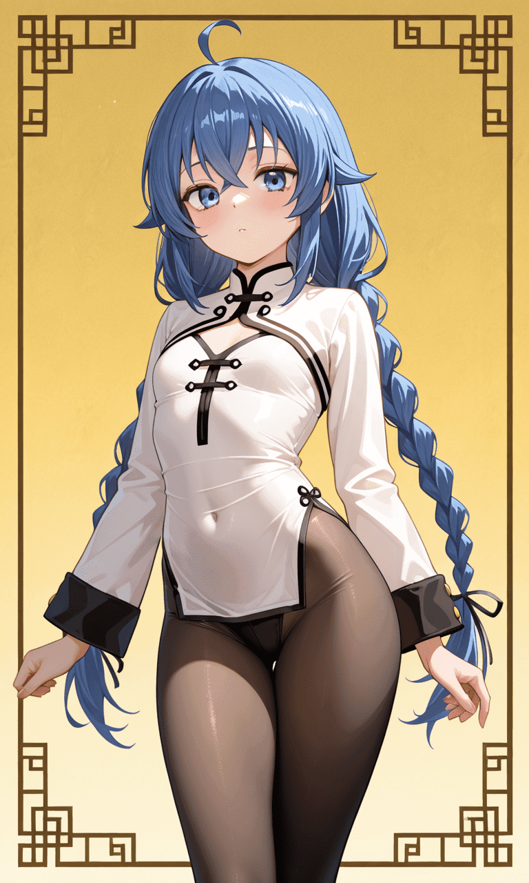 無職転生　ロキシー　チャイナ服　チャイナドレス姿　二次元エロ画像