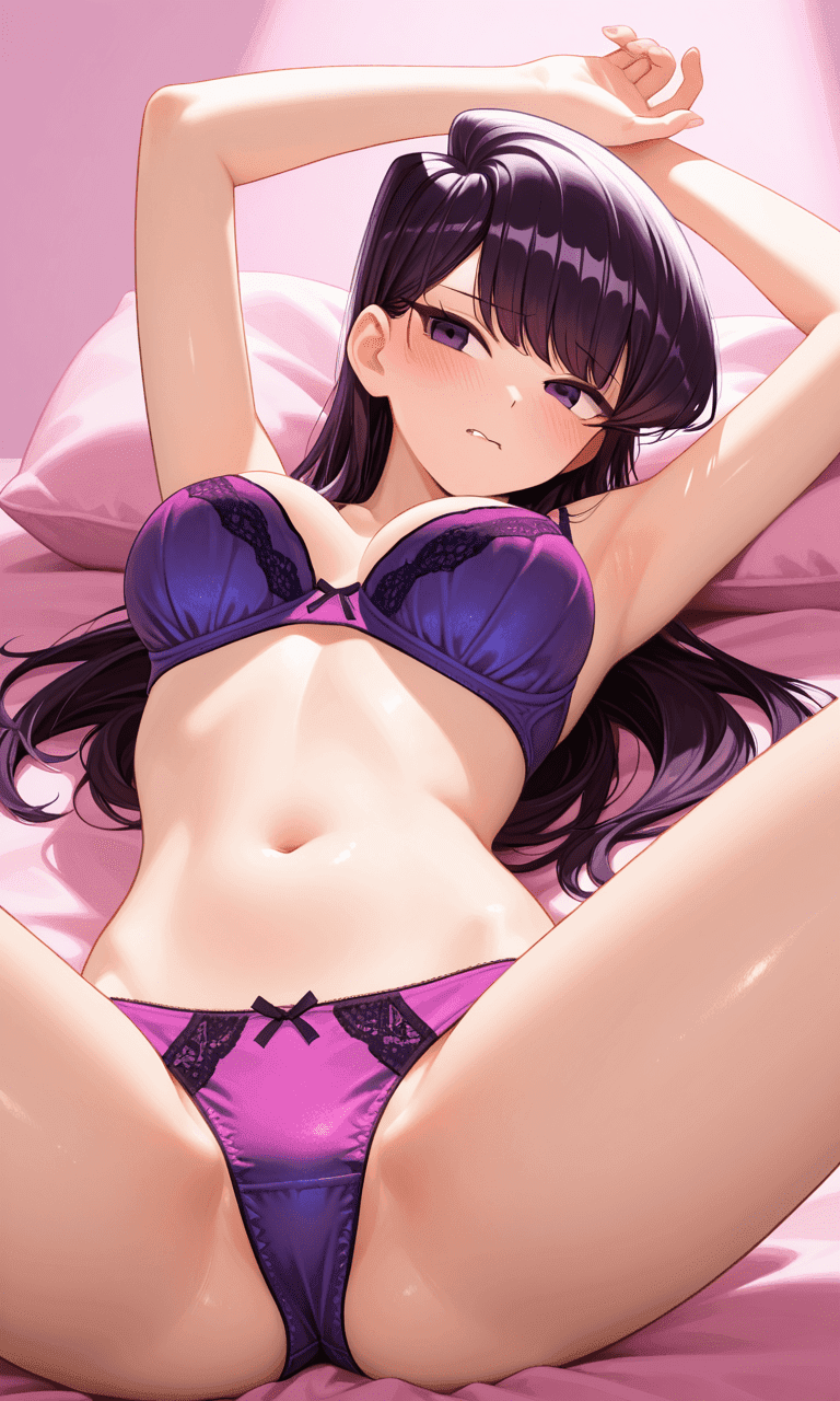 古見さんは、コミュ症です。 / 古見硝子　下着姿　二次元エロ画像