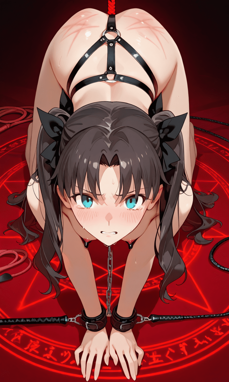 遠坂凛/Fateのエッチシーン（正常位、騎乗位、フェラ抜き）やBDSM（緊縛、ボンデージスーツ、鞭打ち、ロウソク、拘束、強制絶頂）など　二次元エロ画像Rin Tohsaka (Fate) erotic scenes (missionary, cowgirl, blowjob to completion) and BDSM (rope bondage, bondage suit, whipping, hot wax play, restraint, forced orgasm), etc., 2D erotic images