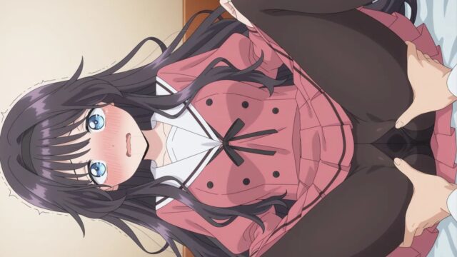 和栗薫子/薫る花は凛と咲く　中出しエッチ、黒タイツ、放尿　抜ける二次元エロ画像Kaoruko Waguri (Kaoru Hana wa Rin to Saku) creampie sex, black tights, urination, sexy 2D erotic image