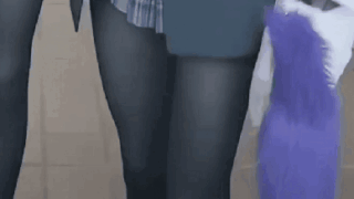 抜ける黒タイツふともも動画　女子高生のふとももがエロすぎる