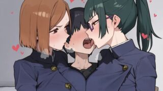 呪術廻戦　釘崎野薔薇×禪院真希おねショタ3Pまとめ　パート１