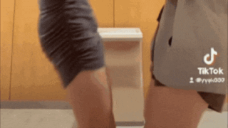 たまには三次元でも抜きたいッ！【TikTokショート動画】腰振り腰へこ、黒タイツ