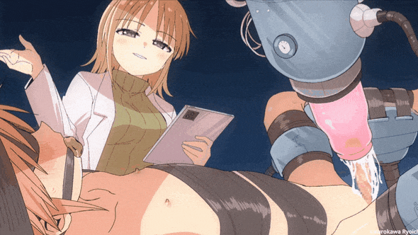 ♥️【二次】搾精のエロ画像・エロGIF(ふたなり多め)まとめ