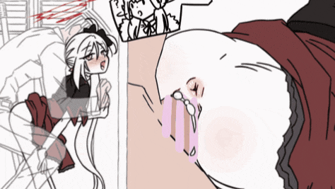 ♥️バックでえっちしてるエロ画像・GIFまとめ【後背位】